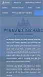 Mobile Screenshot of pennardorchard.co.uk
